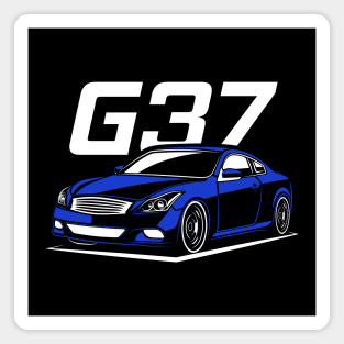 Racing Blue G37 Coupe Magnet